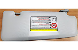 Alette parasole per Fiat 500
